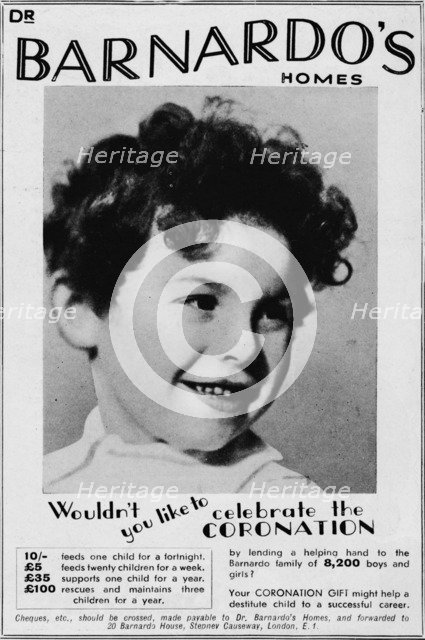 'Dr Barnardo's Homes', 1937. Artist: Unknown.