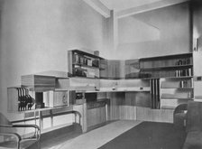 'The apartment of Ben Herzberg, New York. Designed by Howe and Lescaze', 1933. Artist: Unknown.