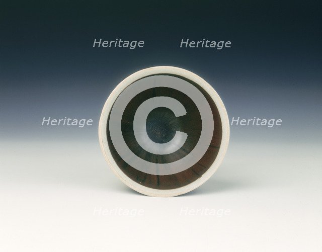 Jizhou white rimmed bowl, Song or Yuan dynasty, China, 12th-13th century. Artist: Unknown