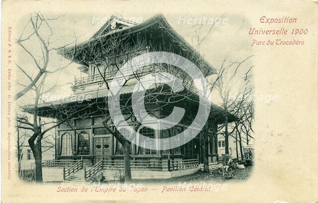 L'Exposition de Paris de 1900 - The Pavilion of Japan , 1900. Creator: Anonymous.