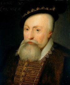 Portrait of Robert Dudley (1532-88), Earl of Leicester, c.1609-c.1633. Creator: Workshop of Jan Antonisz van Ravesteyn.