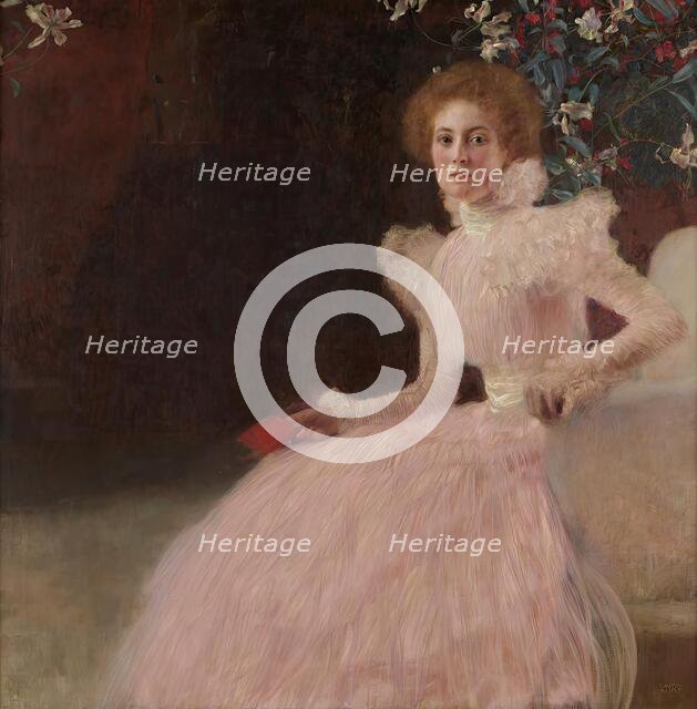 Sonja Knips, 1897/1898. Creator: Gustav Klimt.