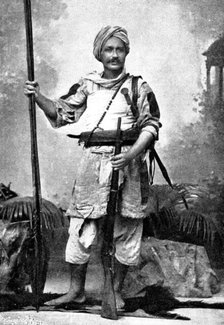 Slatin Bey, who escaped from Darfur, in the Soudan, 1895. Creator: Heyman.