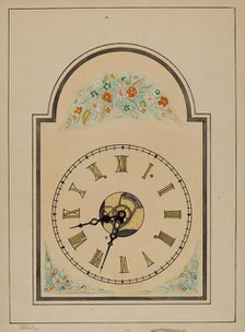 Clock, c. 1938. Creator: Nicholas Gorid.