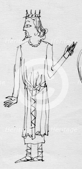 King, c1950. Creator: Shirley Markham.