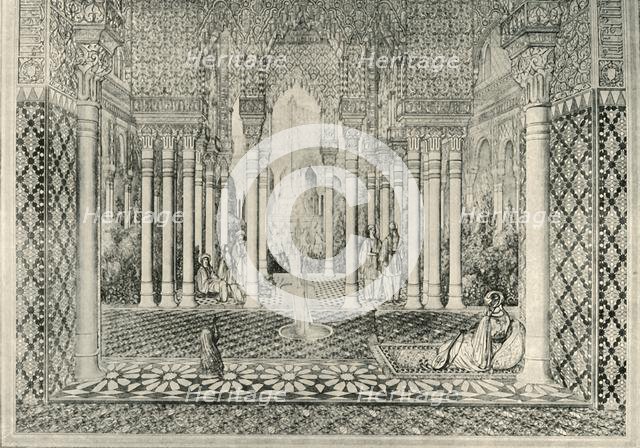 'Entrance to the Court of the Lions', 19th century, (1907). Creator: Unknown.