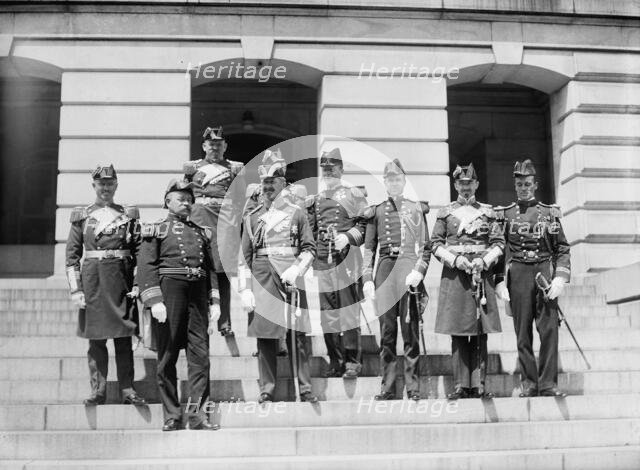 German Squadron Visit To U.S., 1912. Creator: Harris & Ewing.