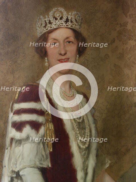 Portrait of Lady Decies, 1940. Creator: Marcel Baschet.