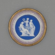 Medallion with Sacrifice to Hygieia, Burslem, Late 18th century. Creator: Wedgwood.