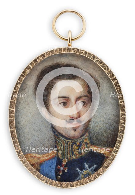 King Oscar I, c1830-1840. Creator: Johan Way.