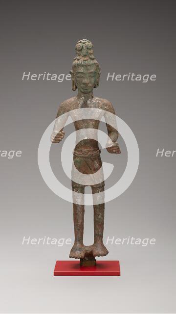 Bodhisattva Maitreya, Pre-Angkor period, 7th/8th century. Creator: Unknown.