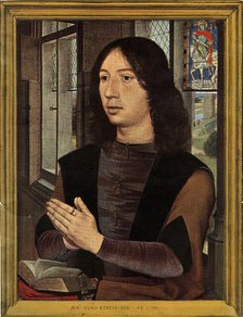 'Portrait de Martin Van Nieuwenhowen', 1478. Creator: Hans Memling.