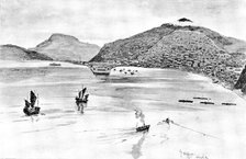 The War in Eastern Asia: inside Port Arthur Harbour, 1895. Creator: Unknown.