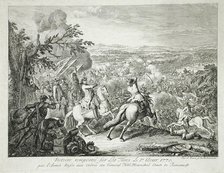Romanzoff's Victory Over the Turks August 1, 1770 at Kahul, 1770. Creator: Daniel Nikolaus Chodowiecki.