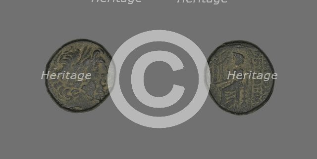 Coin Depicting the God Zeus, 1st century BCE. Creator: Unknown.