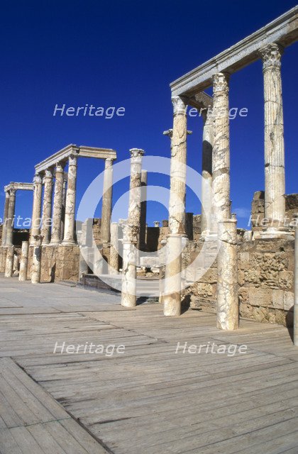 Theatre, Leptis Magna, Libya, 1-2 AD.