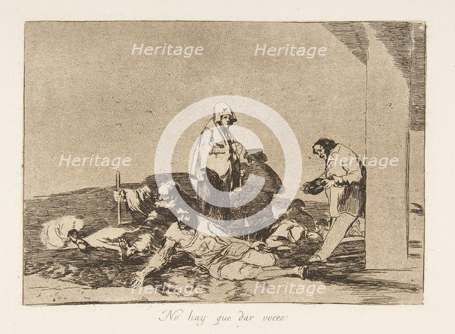 Plate 58 from 'The Disasters of War' (Los Desastres de la Guerra): 'It..., 1811-12 (published 1863). Creator: Francisco Goya.