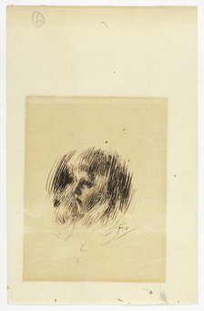 Head of a Girl, n.d. Creator: Anders Leonard Zorn.