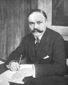 'M. Loucheur, sous-secretaire d'Etat au ministere de l'Armement et des Fabrications de guerre', 1916 Creator: Manuel.