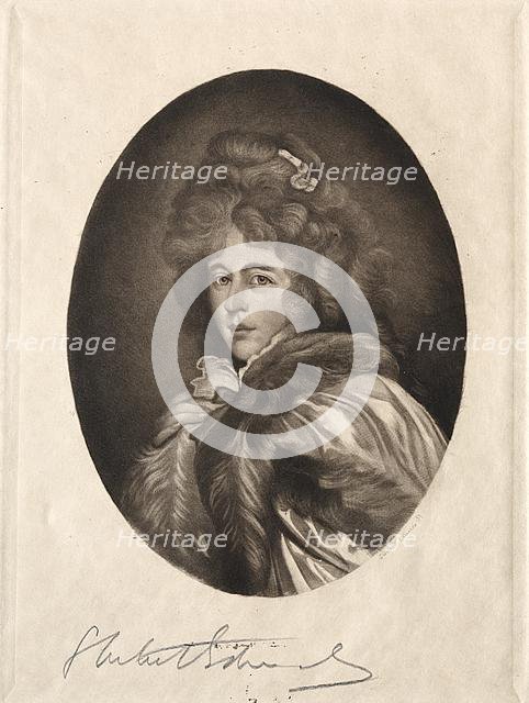 Miss Farren, Countess of Derby, 19th-20th century. Creator: Samuel Arlent-Edwards (American, 1862-1938).