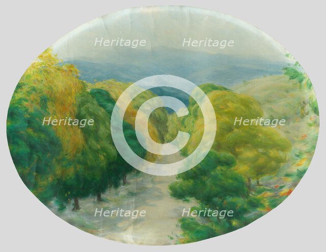 Avenue of trees, 1920-1925. Creator: Karol Miloslav Lehotský.