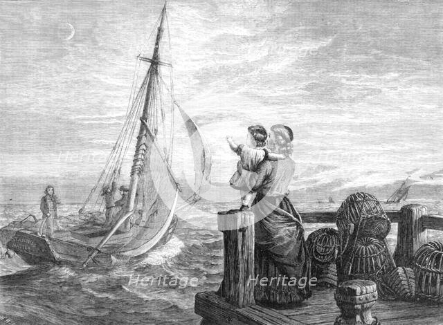 "Good Night", by A. C. Stannus, 1870. Creator: W. H..