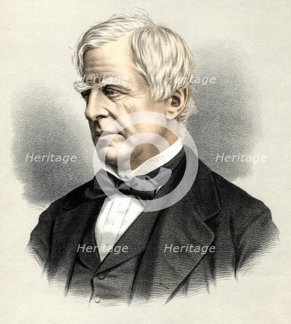 Robert Lowe MP, mid-late 19th century. Artist: Unknown