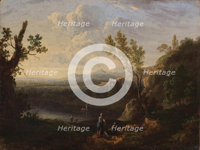Small Landscape, mid-late 18th century. Creator: Richard Wilson.