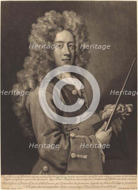 Nicola Cosimo, 1706. Creator: John Smith.