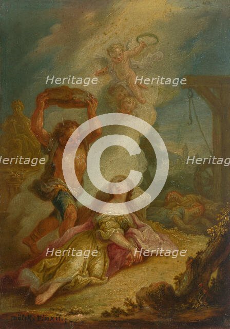 The Martyrdom of St. Catherine, 1767. Creator: Jozef Adam Molck.
