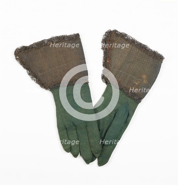 Gauntlets, Russian, first quarter 18th century. Creator: Unknown.