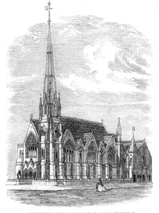 The Church of the Messiah, Broad-street, Birmingham, 1862.  Creator: Unknown.