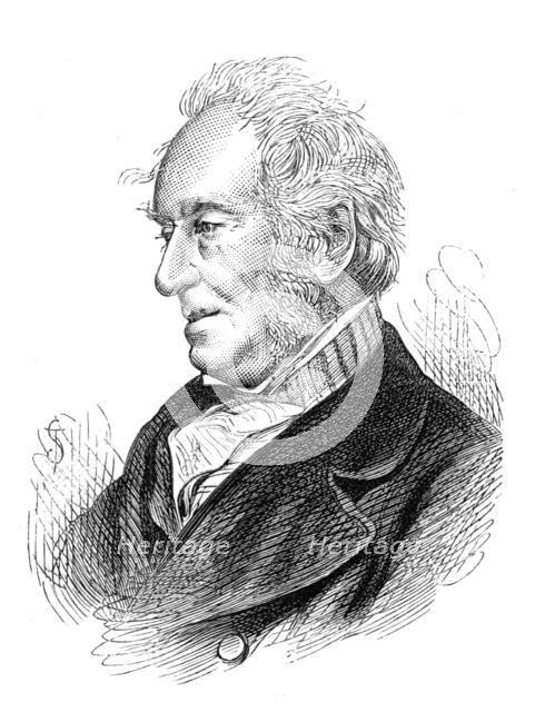 The late Mr. J. C. Schetky, artist, 1874. Creator: Unknown.