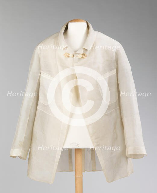 Frock coat, Philippine, 1840-49. Creator: Unknown.