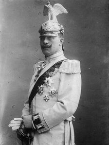 Prince V. Furstenberg in uniform, 1913. Creator: Bain News Service.