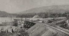 Dock of Juragua mines in the Bay of Santiago de Cuba, Cuba, 1898.  Creator: Unknown.