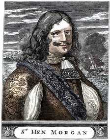 Captain Morgan, 17th century buccaneer, c1880.  Artist: Unknown.