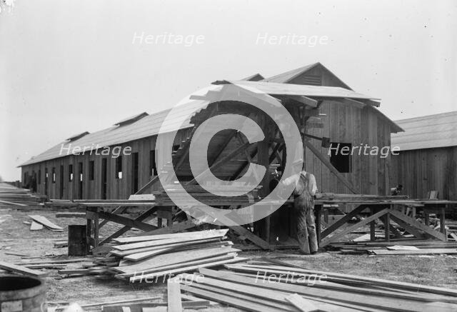 Camp, 1917 or 1918. Creator: Harris & Ewing.