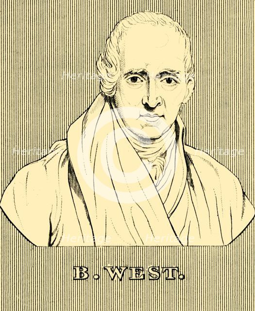 'B. West', (1738-1820), 1830. Creator: Unknown.