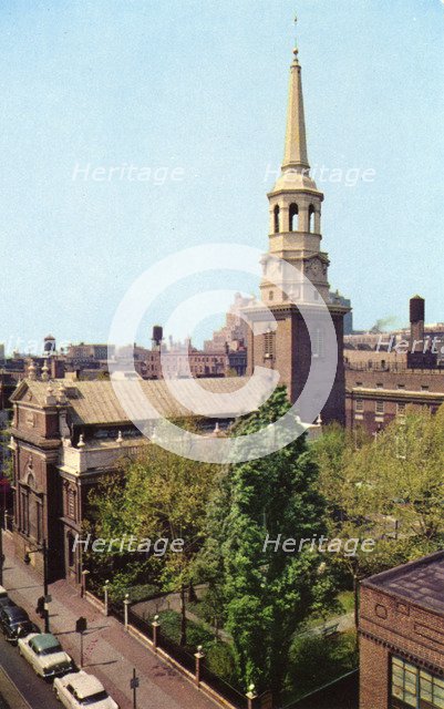 Christ Church, Philadelphia, Pennsylvania, USA, 1955. Artist: Unknown