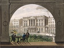 London Institution, Finsbury Circus, c1820. Artist: Anon