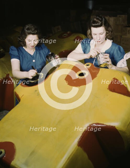 Women war workers, (1942?). Creator: Alfred T Palmer.