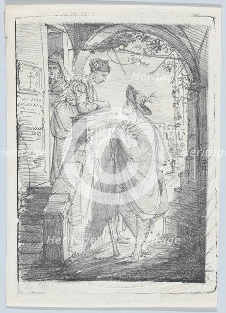 Viva La Madonna, 1817., 1817. Creator: Thomas Joseph Clérian.