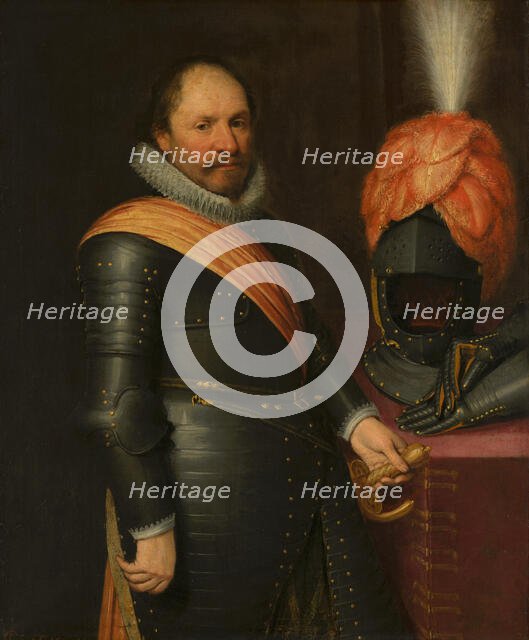 Portrait of an Officer, 1612. Creator: Jan Anthonisz van Ravesteyn.