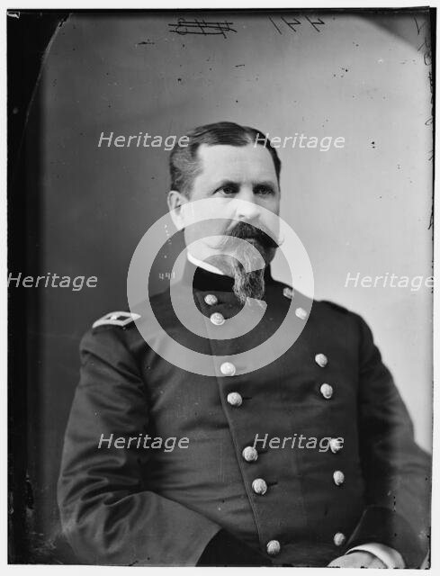 General William B. Hazen, US Army, between 1870 and 1880. Creator: Unknown.