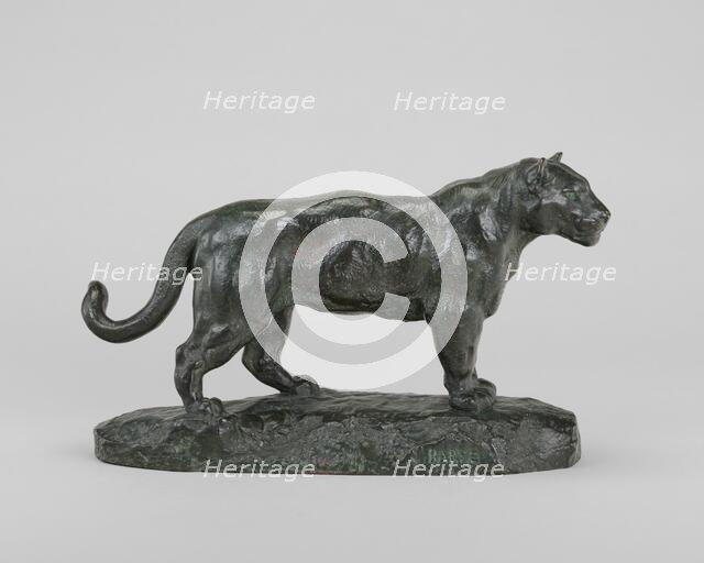 Standing Jaguar, model n.d., cast 1860/1873. Creator: Antoine-Louis Barye.