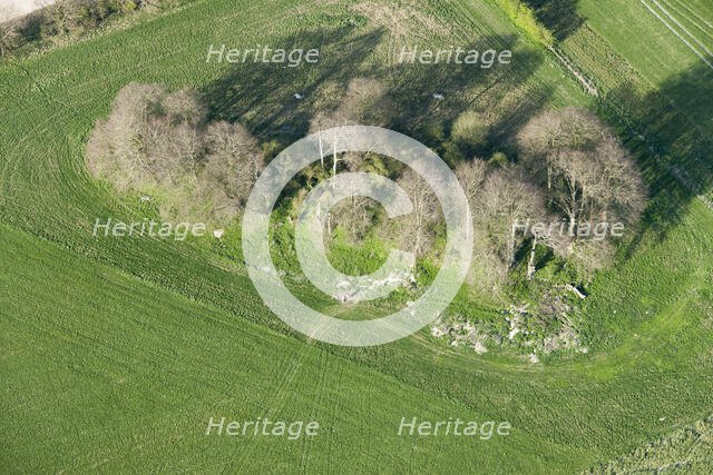 East Kennett long barrow, Wiltshire, 2015. Creator: Historic England.