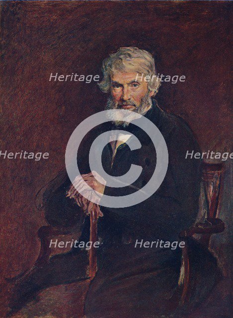 'Thomas Carlyle', 1877 (1906). Artist: John Everett Millais.