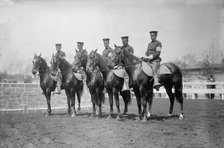 Horse Shows - U.S. Cavalry, 1911. Creator: Harris & Ewing.