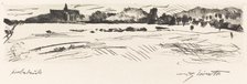 Dünenlandschaft (Landscape with Dunes), 1917. Creator: Lovis Corinth.